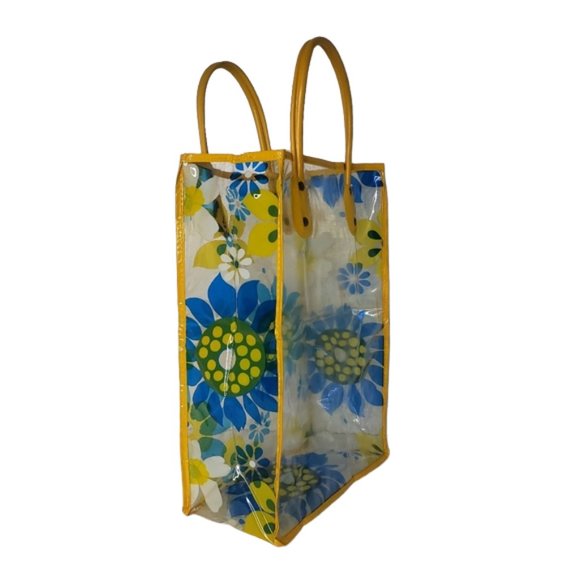 Vintage Goods - Gifts - Clear Vinyl Bags - Floral Items